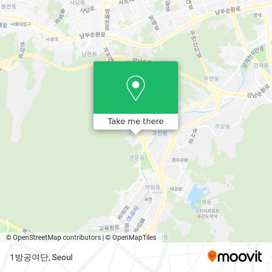 1방공여단 map