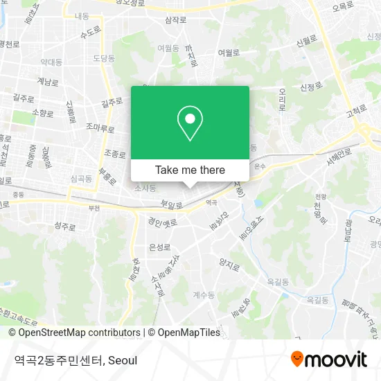 역곡2동주민센터 map