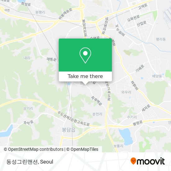 동성그린맨션 map