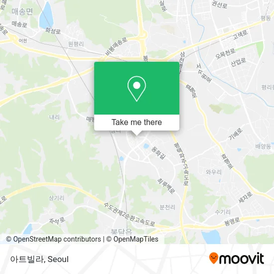 아트빌라 map