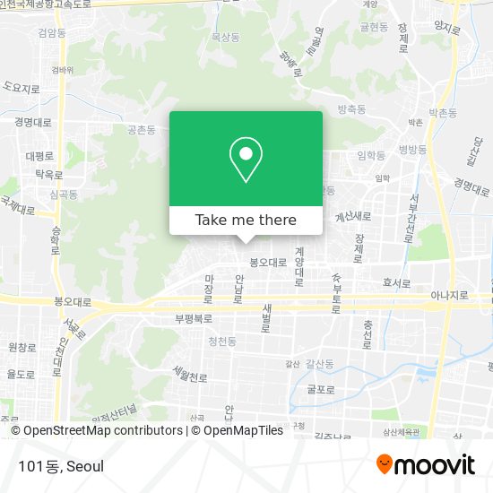 101동 map