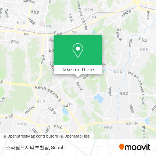 스타필드시티부천점 map