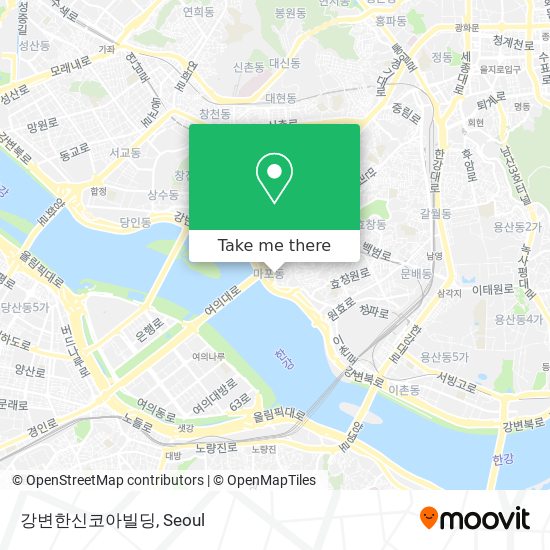 강변한신코아빌딩 map