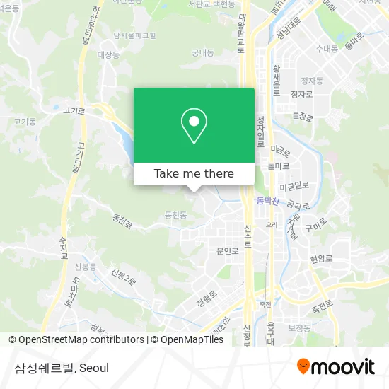 삼성쉐르빌 map