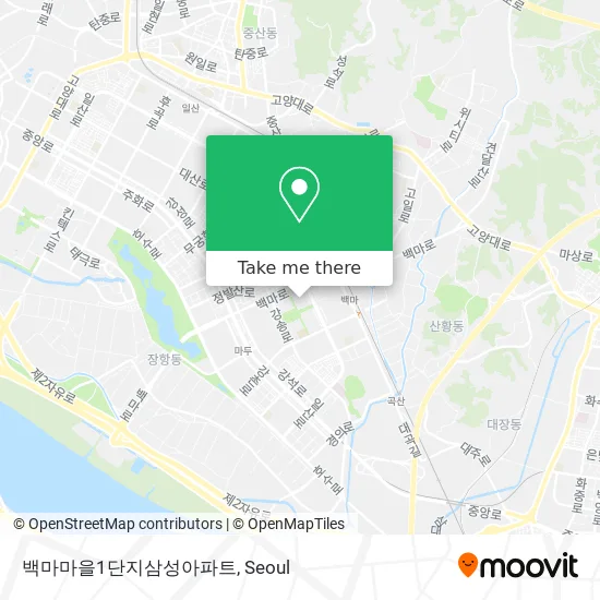 백마마을1단지삼성아파트 map
