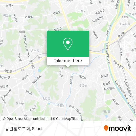 동원장로교회 map