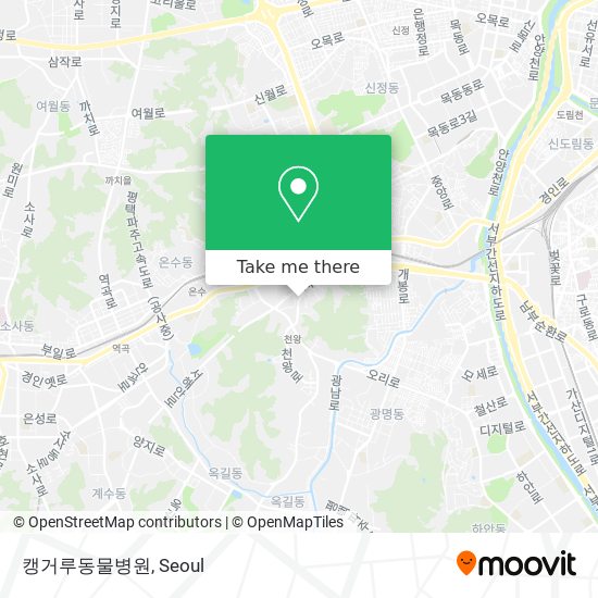 캥거루동물병원 map