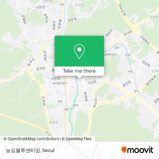 농심물류센터앞 map