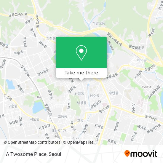 A Twosome Place map