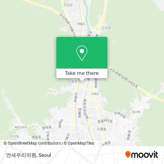 연세우리의원 map
