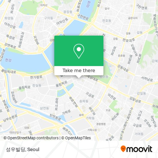 성우빌딩 map