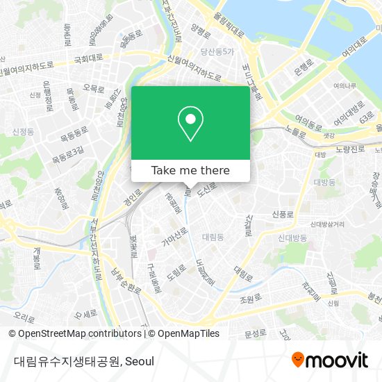 대림유수지생태공원 map