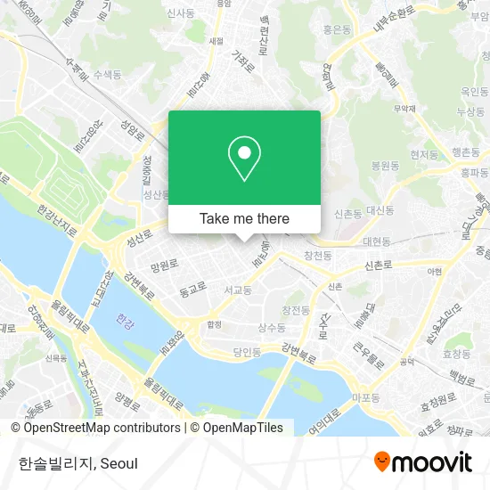 한솔빌리지 map