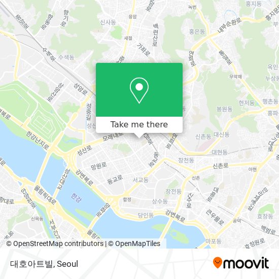 대호아트빌 map