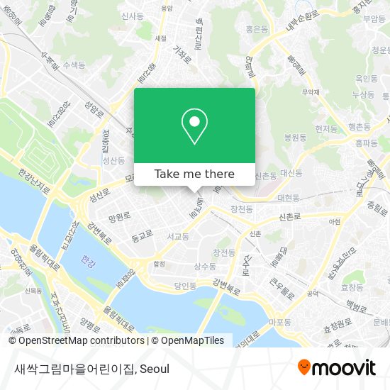 새싹그림마을어린이집 map