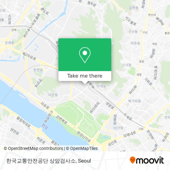 한국교통안전공단 상암검사소 map