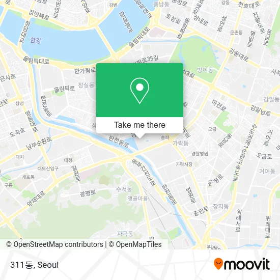 311동 map