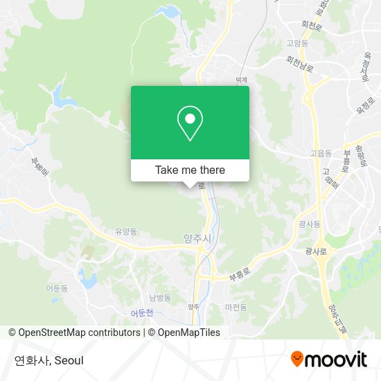연화사 map