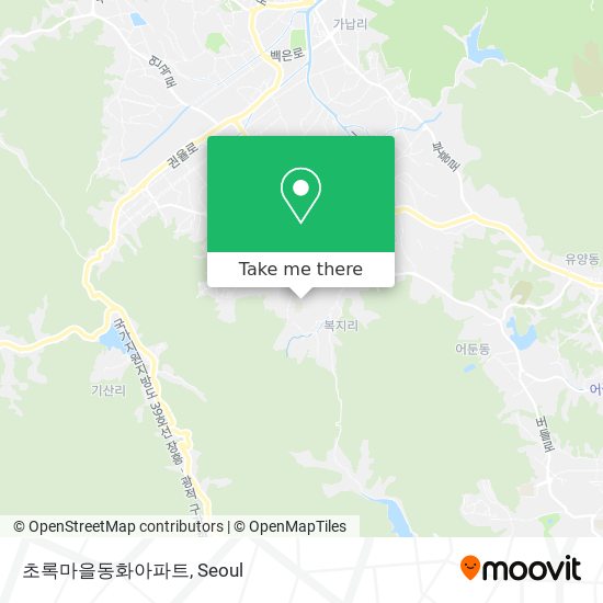 초록마을동화아파트 map