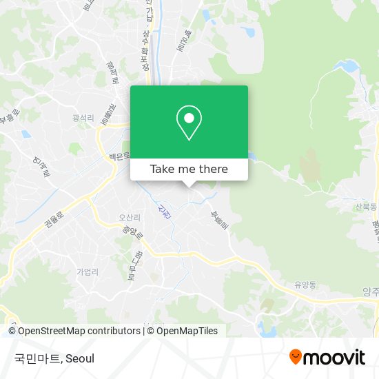 국민마트 map