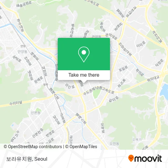 보라유치원 map