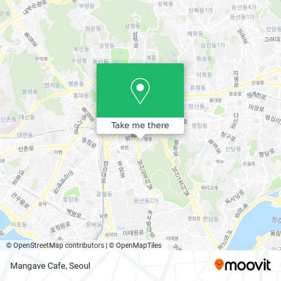Mangave Cafe map