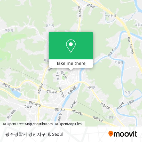 광주경찰서 경안지구대 map