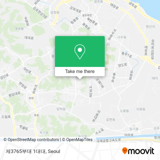 제3765부대 1대대 map