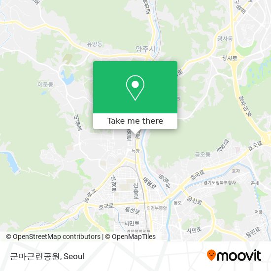 군마근린공원 map