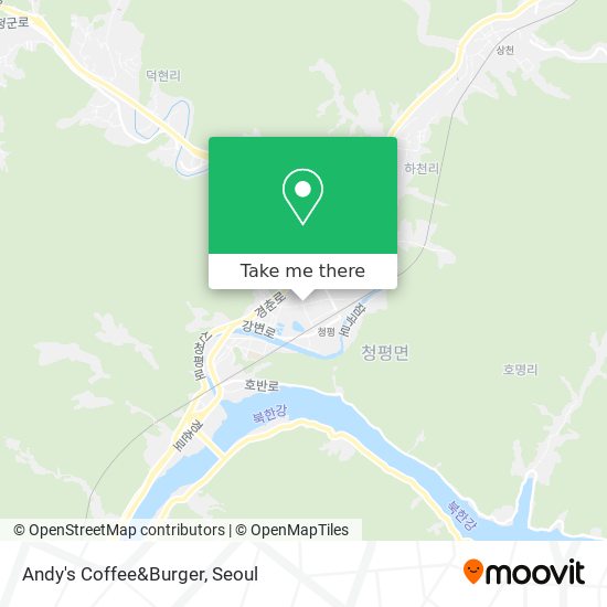 Andy's Coffee&Burger map