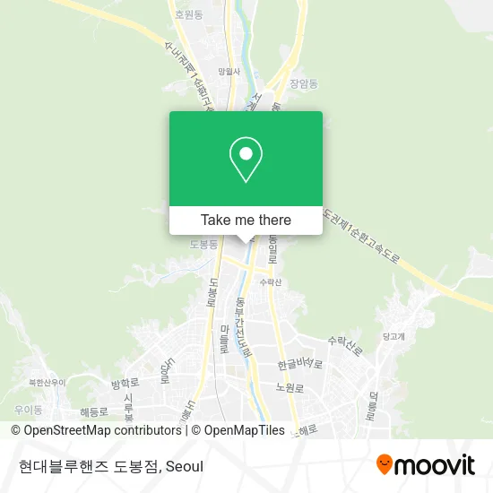 현대블루핸즈 도봉점 map