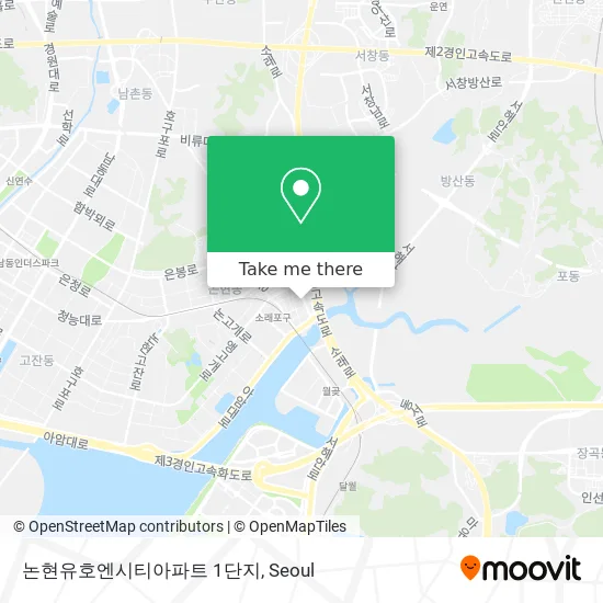 논현유호엔시티아파트 1단지 map