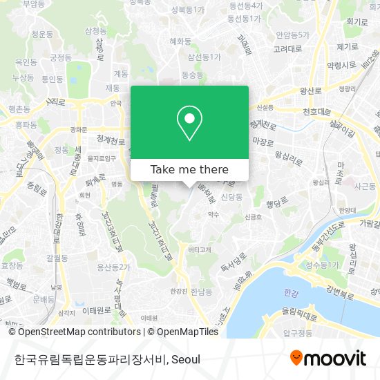 한국유림독립운동파리장서비 map