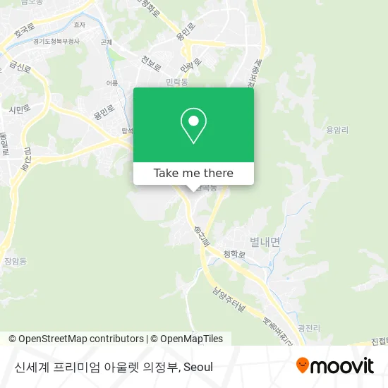 신세계 프리미엄 아울렛 의정부 map