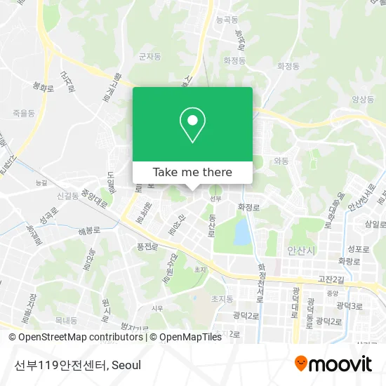 선부119안전센터 map