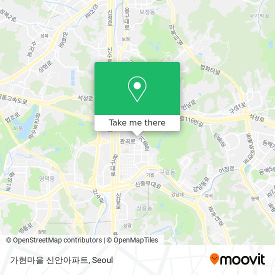 가현마을 신안아파트 map