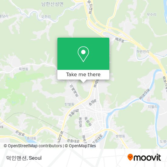 덕인맨션 map