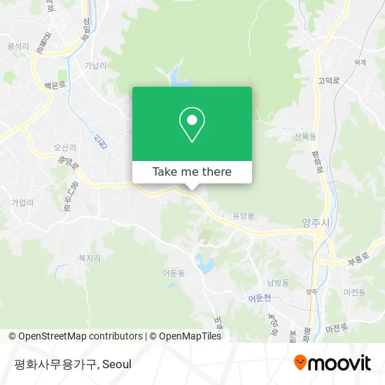 평화사무용가구 map