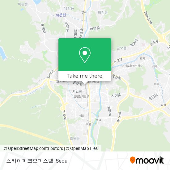 스카이파크오피스텔 map