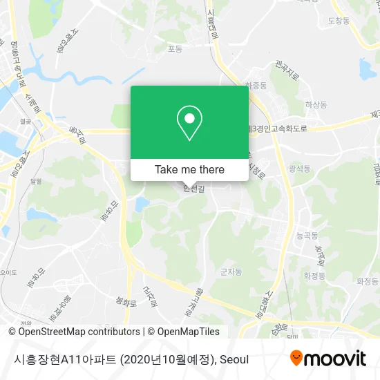 시흥장현A11아파트 (2020년10월예정) map