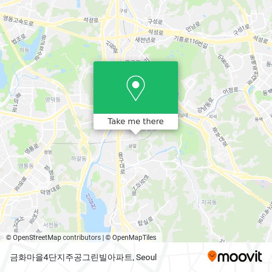 금화마을4단지주공그린빌아파트 map
