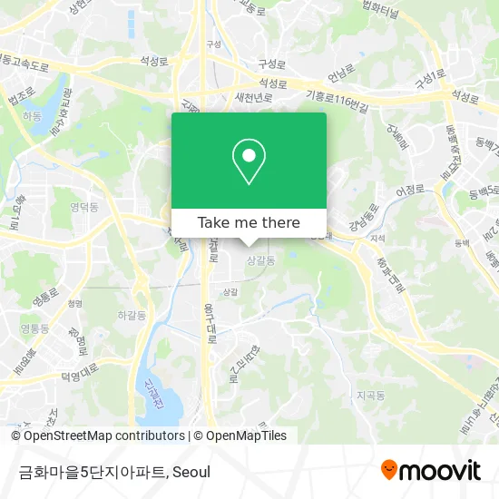 금화마을5단지아파트 map