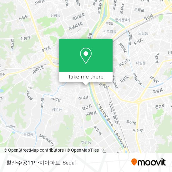 철산주공11단지아파트 map