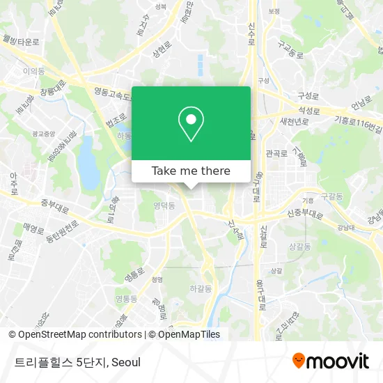 트리플힐스 5단지 map