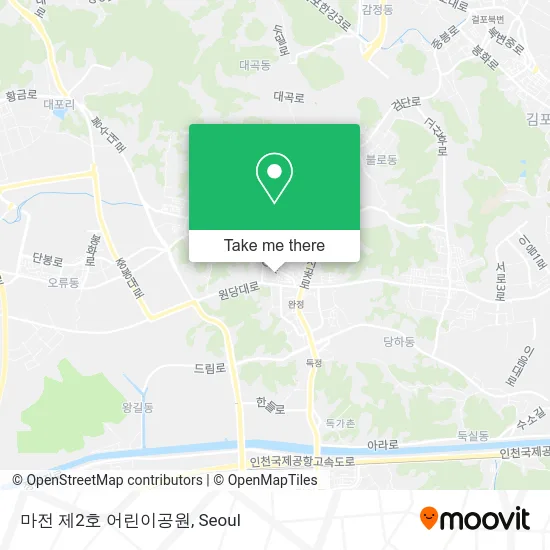 마전 제2호 어린이공원 map