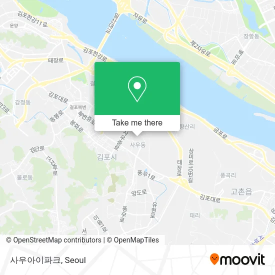 사우아이파크 map