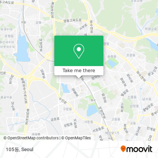 105동 map