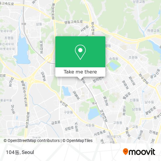 104동 map