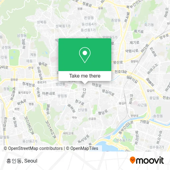 흥인동 map