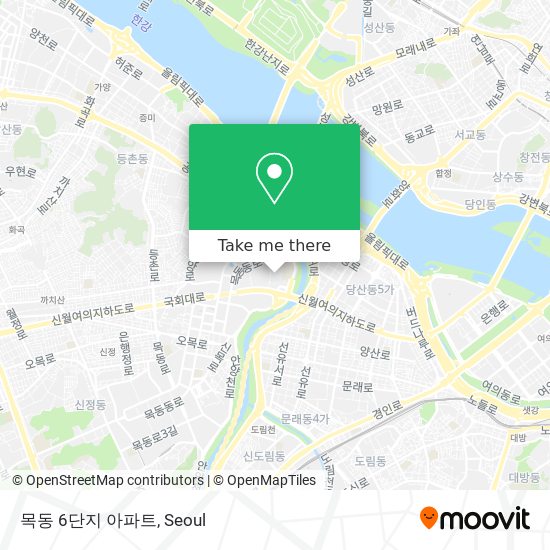 목동 6단지 아파트 map
